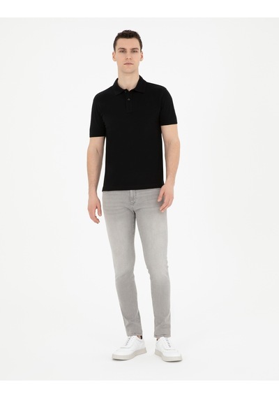 Pierre Cardin Erkek Siyah Tişört Basic 50280754-vr046 Siyah
