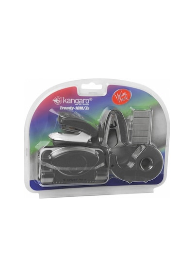 Kangaro Set T.zımba+perfaratör Delgeç +tel Sökücü Siyah Ss-t10m