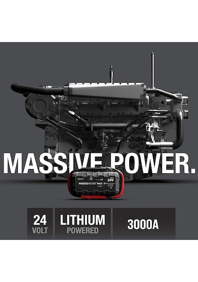 Noco Genius Gb251 24V 3000Amp Ultrasafe Lityum Akü Takviye + Powe
