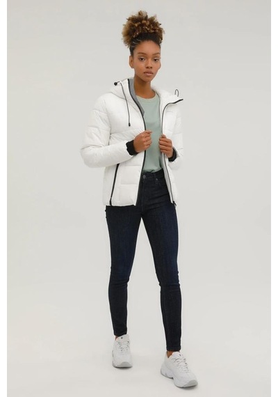 Lumberjack Apreski Coat Beyaz Kadın Mont 2sn31 001