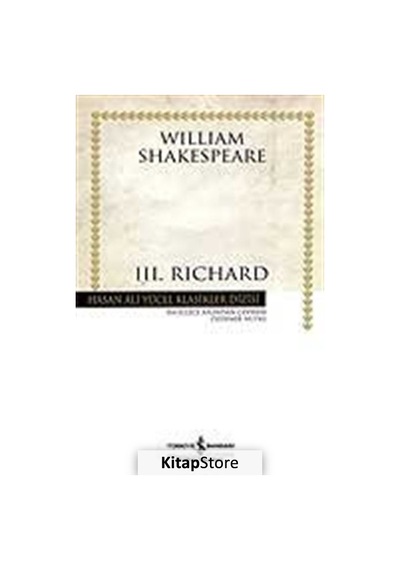 Iıı. Richard ciltsiz / William Shakespeare