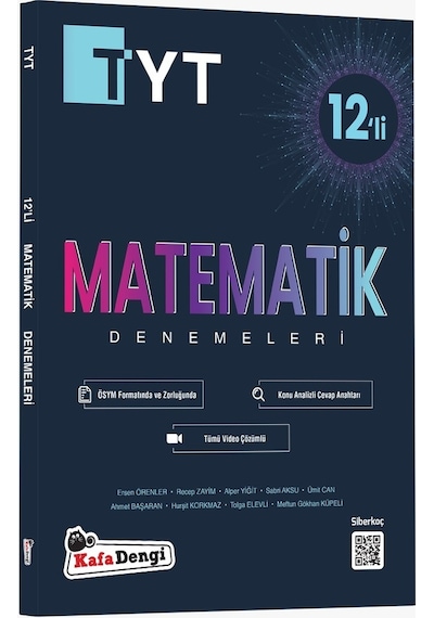 Kafadengi Tyt Matematik 12 Li Branş Denemesi 2022
