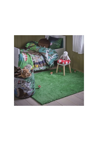 Ikea Skogsduva Çocuk Oyun Halısı 130 X 160 Cm Yeşil