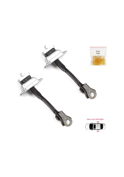Toyota Yaris Mk1 P1 P2 2003-2005 İçin 2x Arka Kapı Gergisi