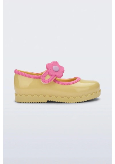 Melissa Mini Kız Bebek Hip Ballerina Renkli Sarı Şık Ayakkabı-14713