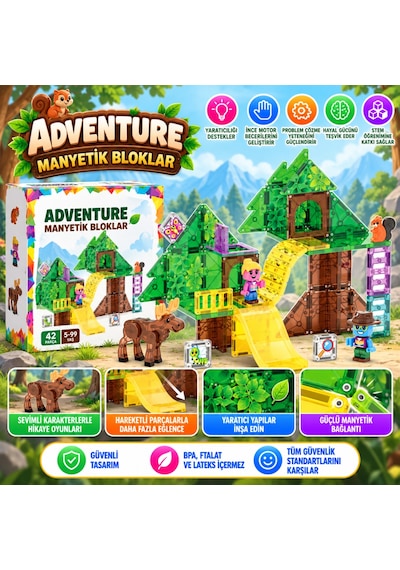 Adventure Bloklar 42 Parça