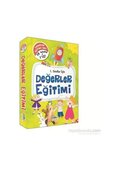 Erdem Çocuk Değerler Eğitimi Hikaye Seti 15 Kitap
