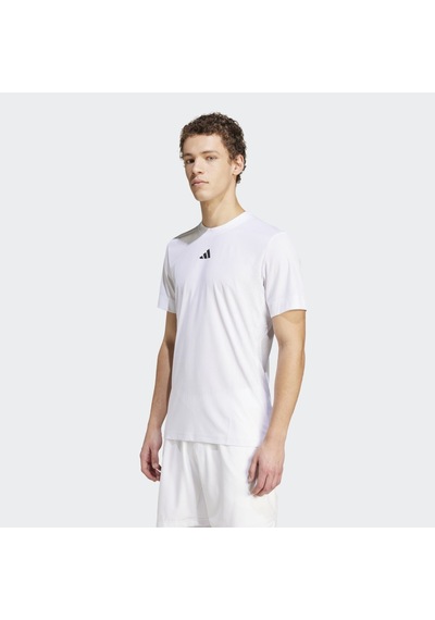 Adidas Airchil Pro Erkek Beyaz Yuvarlak Yaka Tişört IM8895 Beyaz
