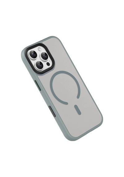 Joko Apple iPhone Uyumlu 16 Pro Max Megane Magsafe Kapak - Titan Gri İtdark49255