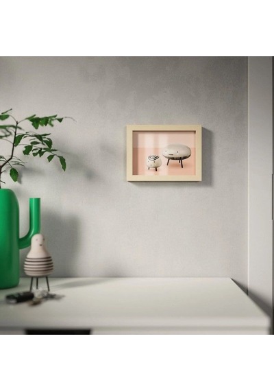 Ikea Rödalm Derinlik Efektli Fotoğraf Çerçevesi 13 X 18 Cm Bej