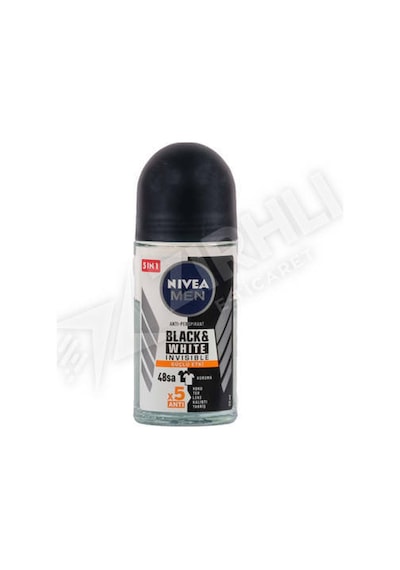 5 Adet Nivea Roll-on B&w Ultimate Impact Erkek 50 Ml