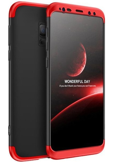 Samsung Uyumlu Galaxy S9 Kılıf 3 Parçalı 360 Tam Korumalı Gkk Kapak