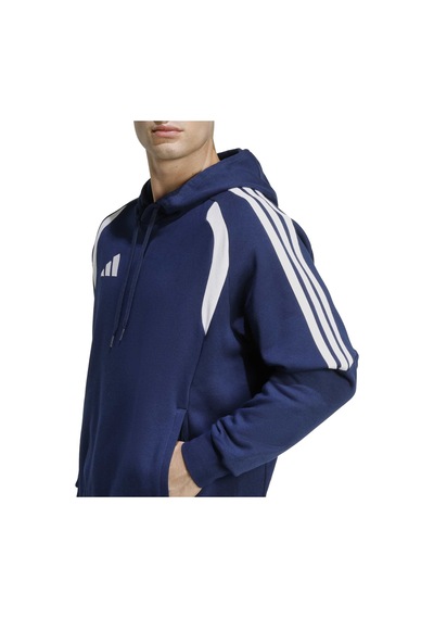 Tenabl/whıte Adidas Erkek Futbol Kapşonlu Sweatshirt Tiro26l Swhood Jy7167 Mavi
