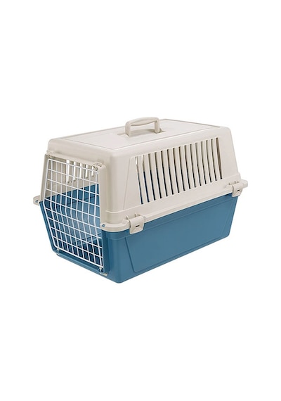 Ferplast Atlas 30 Kedi Küçük Irk Köpek Taşıma Kabı Mavi 40 x 60 x 38 CM