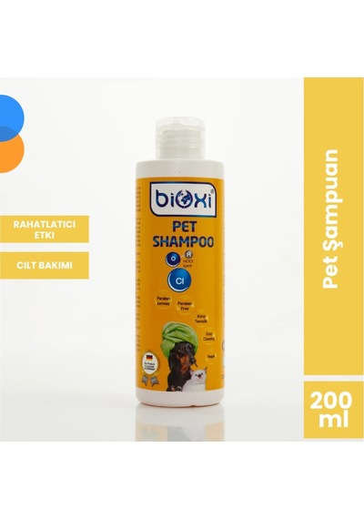Bioxi Kedi Ve Köpek Şampuanı Shampoo 200 Ml