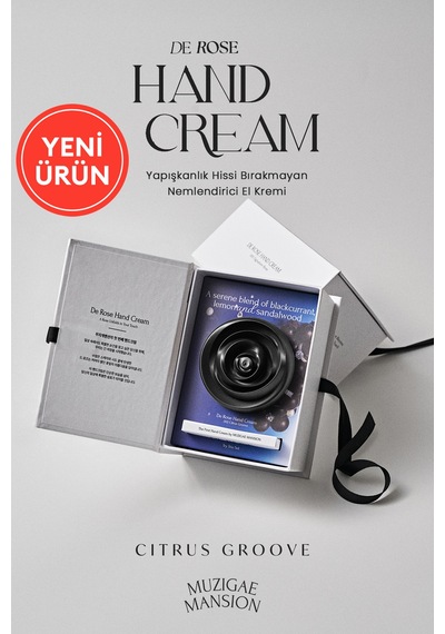 Parfümlü Nemlendirici El Kremi Muzıgae Mansıon De Rose Hand Cream 002 Citrus Groove
