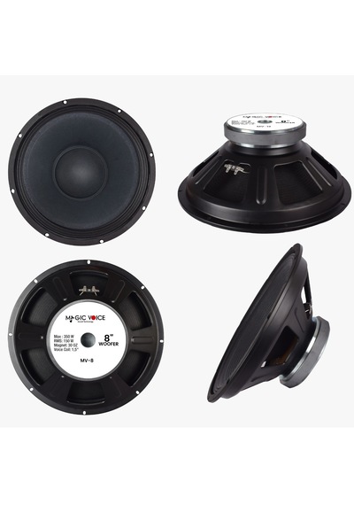 Ayt Magicvoice Mv-8 350 Watt Rms 150 Watt 8 İnç Woofer Yedek Hoparlör