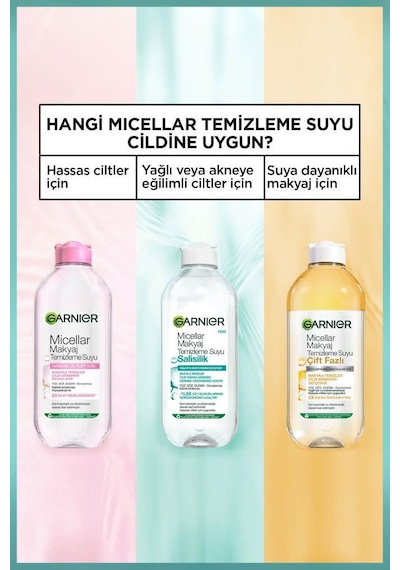Salisilik Micellar Makyaj Temizleme Suyu 400ml 3600542661706-11186 Salisilik Micellar Makyaj Temizleme Suyu 400ml 3600542661706-11186