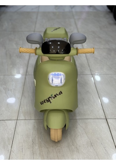 Akülü Motor 0-4 Yaş Yeşil