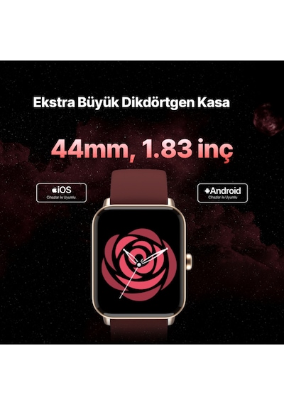 Ttec 2S13WV1 Tempus 44 MM Dikdörtgen Kasa Akıllı Saat