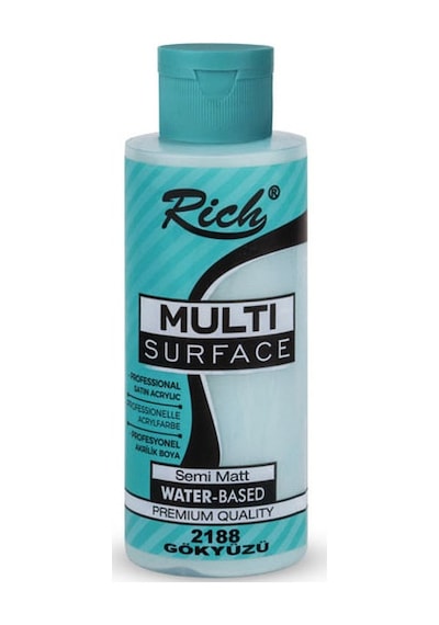 Rich Multi Surface Her Yüzey için Akrilik Boya 120 Cc. - 2188 Gök N11.1592