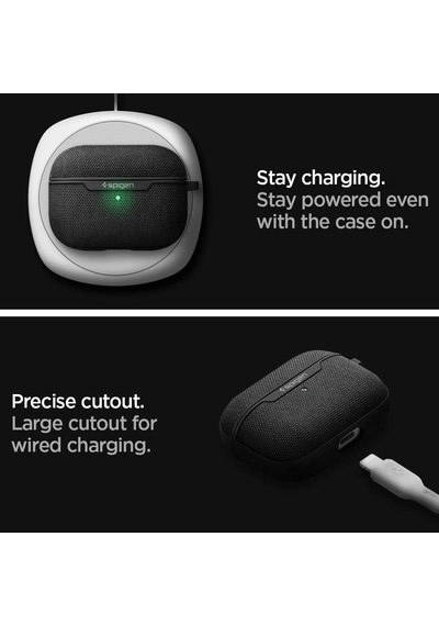 Airpods Pro 1 İle Uyumlu Kılıf Urban Fit Black - Asd00572