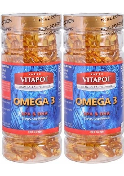 Vitapol Omega 3 Balık Yağı 400 Softjel 110-