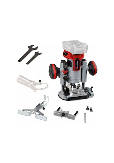 Einhell Set-8 Einhell Tp-ro 18 Li Bl Kömürsüz Akülü Dik Freze+einhell 18v 4,0 Ah Pxc Starter Kit, Akü & Şarj Cihazı