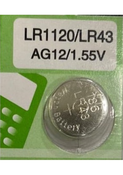 Saat Pili Alkaline 1 Adet Ag12-Lr1142-Lr43-L1142-186 1.5V