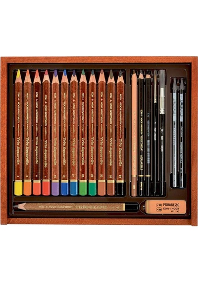 Koh-ı Noor Drawing Set For Aquarell 8897 Çok Renkli