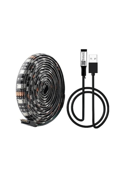 Exeo Tv Arkası Bluetooth Rgb Usb Şerit Led Slikonlu 3 Mt