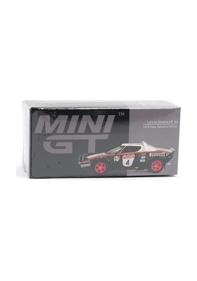 1/64 Lancia Stratos Hf 4 1978 Rally Sanremo Winner