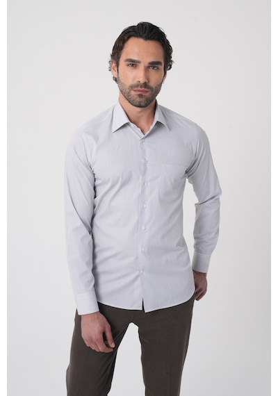 Bisse Regular Fit Tek Cepli Pamuk Siyah Erkek Gömlek Gmkls092230022 D99 Siyah