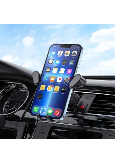 Klipsli Araç Telefon Tutacağı Klima Peteği Telefon Tutacağı Yaylı