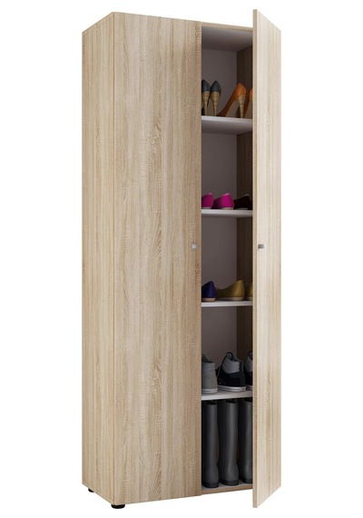 İlza Ayakkabılık - Çok Amaçlı Dolap - Kiler Dolabı - 80 Cm Atlantik Çam