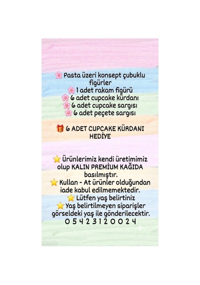 18 Parça Balerin Konseptli Parti Ve Pasta Süsleri Seti Pembe Tüm Yaşlar