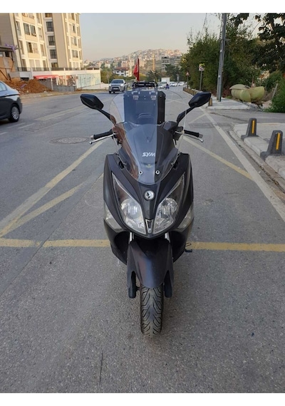 Motocam Sym Joymax 250 İ Ön Cam 2013-2016 Model 54cm Şeffaf Renkli 4mm Sportif