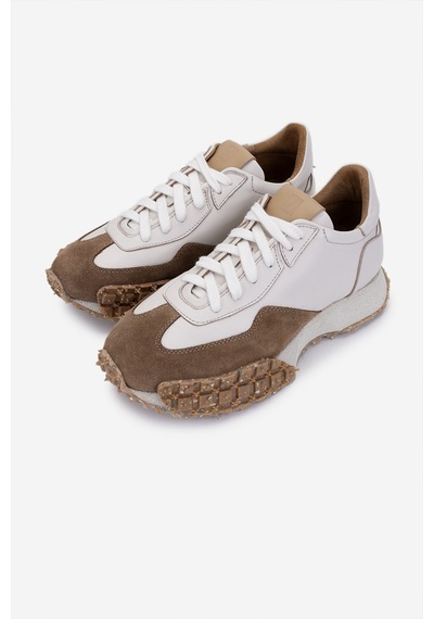 Valmenti Erkek Hakiki Deri Bej Sneakers & Spor Ayakkabı 325 2891-440 Erk Ayk Y25 Bej/trcn Suet Bej