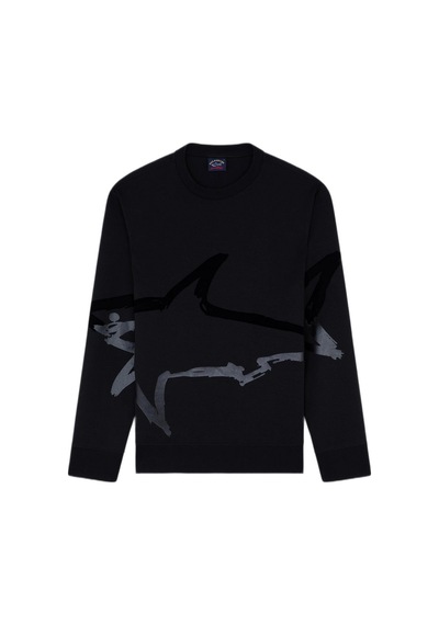 Paul & Shark Paul&shark 13311849 Erkek Sweatshirt Siyah