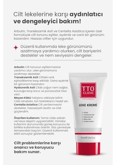 Clinic Leke Kremi 75ml + Dermodicos Plus Krem 30ml