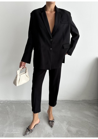 Laluvia Washington Blazer Ceket Siyah