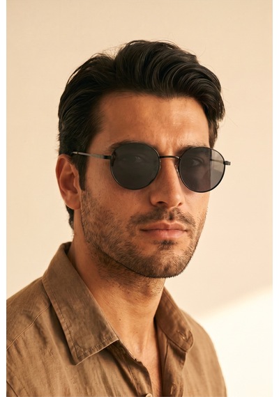 Unisex Polarize Uv400 Koruma Siyah Güneş Gözlüğü