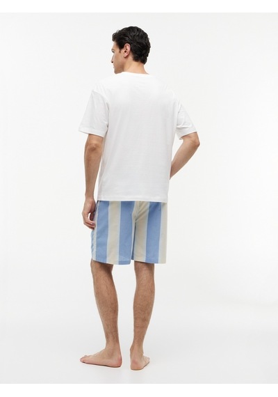 Tommy Hilfiger Ss Woven Short Prınt Set Erkek Turuncu Pijama Takımı - Um0um03851
