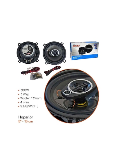 13 Cm Hoparlör 5 Inç Kapaksız 300W Br2749921