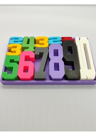 Montessori Matematik Eğitici Toplama Öğreten Sayı Blokları