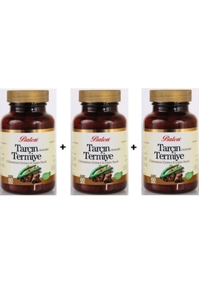 Balen Tarçin Termiye 400 Mg 60 Kapsül 3 Kutu