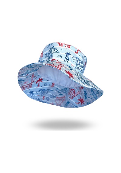 Denokids Uv Korumalı Erkek Çocuk Şapka Renkli