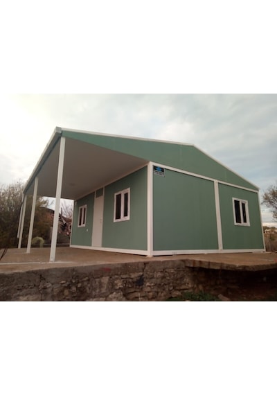 850 X 700 Teras Evim Betopan Çatılı Verandalı 2+1 Kredi Kartına Vade Farksız Taksit Fabrikadan