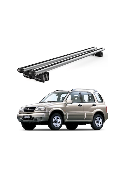 Pençe Suzuki Grand Vitara 5d 1999-2005 Uyumlu Gri Ara Atkı Port Bagaj Tavan Barı