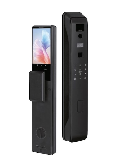 Emaks Prime Akıllı Kilit GALAXY30 F Ultra, Yüz Tanıma, Kamera, Wifi, Şifre, Kart, Parmazk İzi -